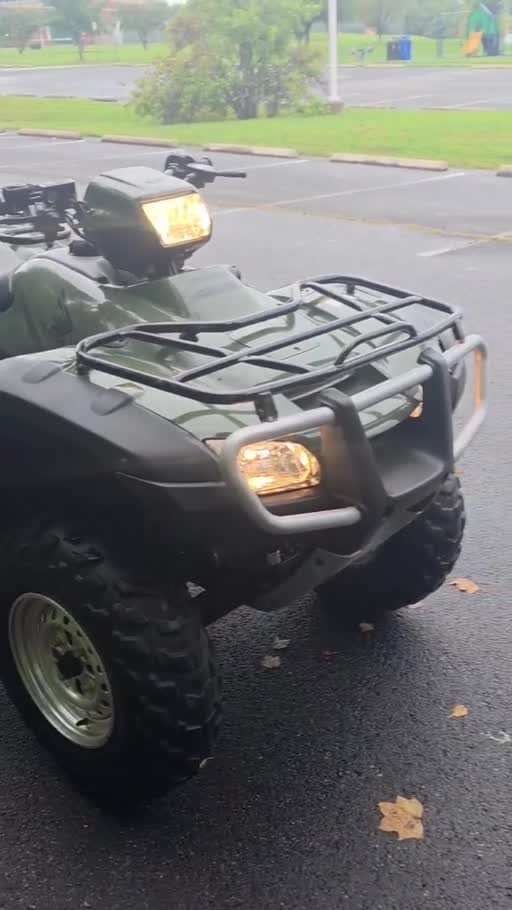 Green 2007 Honda Foreman Rubicon 475 Electric Shift in stock